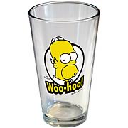 Simpsons Homer Woo-Hoo Pint Glass